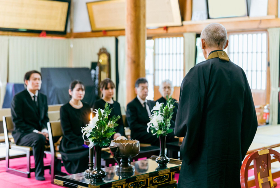 樹木葬での個別法要の流れ